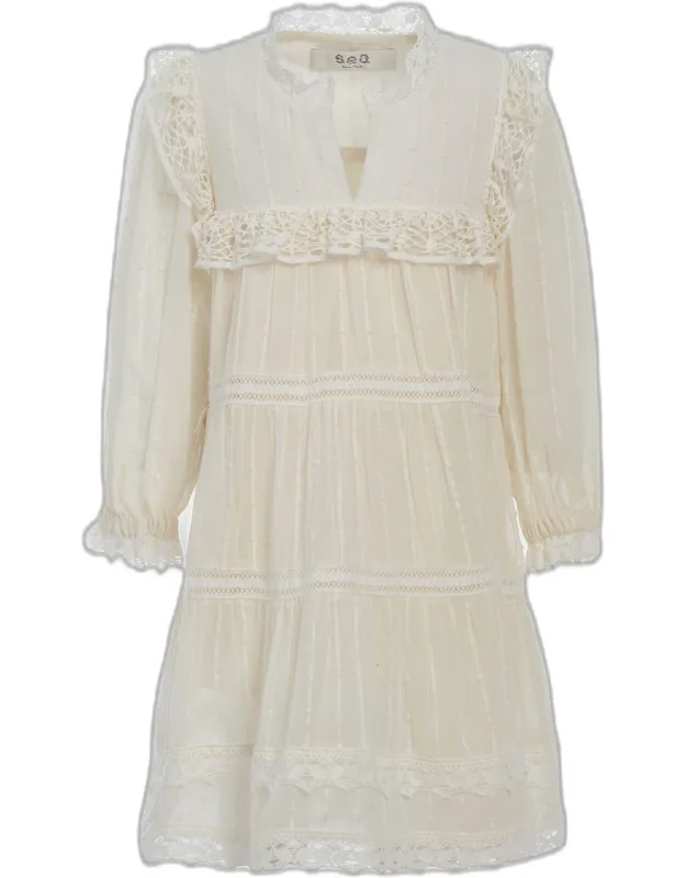 Haven Cotton Long Sleeve Dress