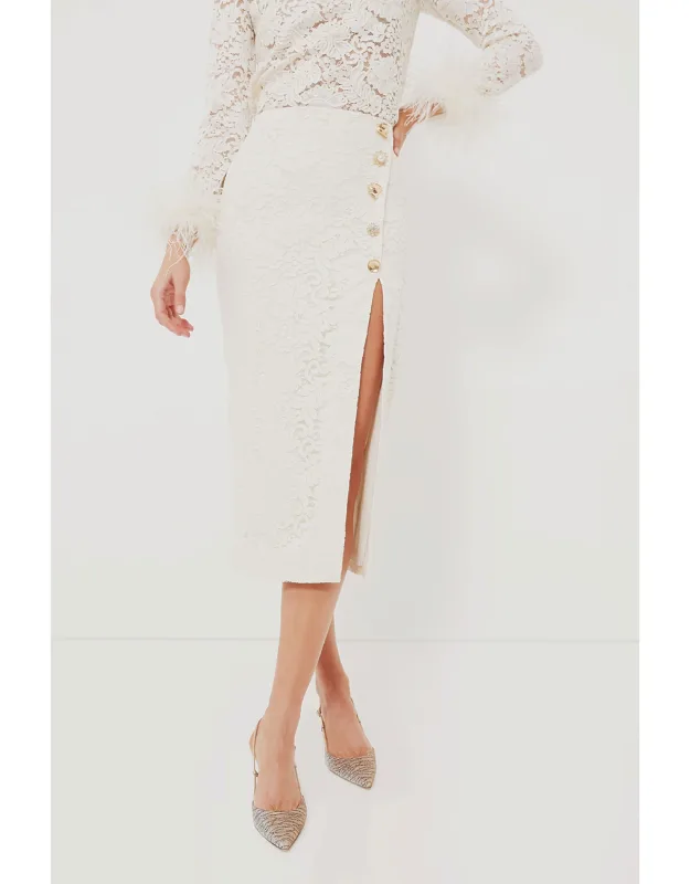 Lace Midi Skirt