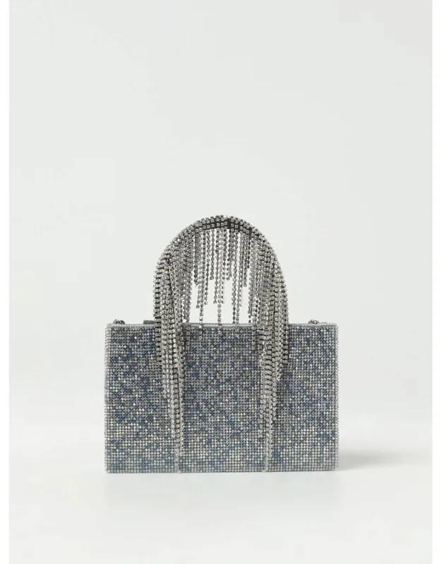 Rhinestone And Nappa Leather Bag