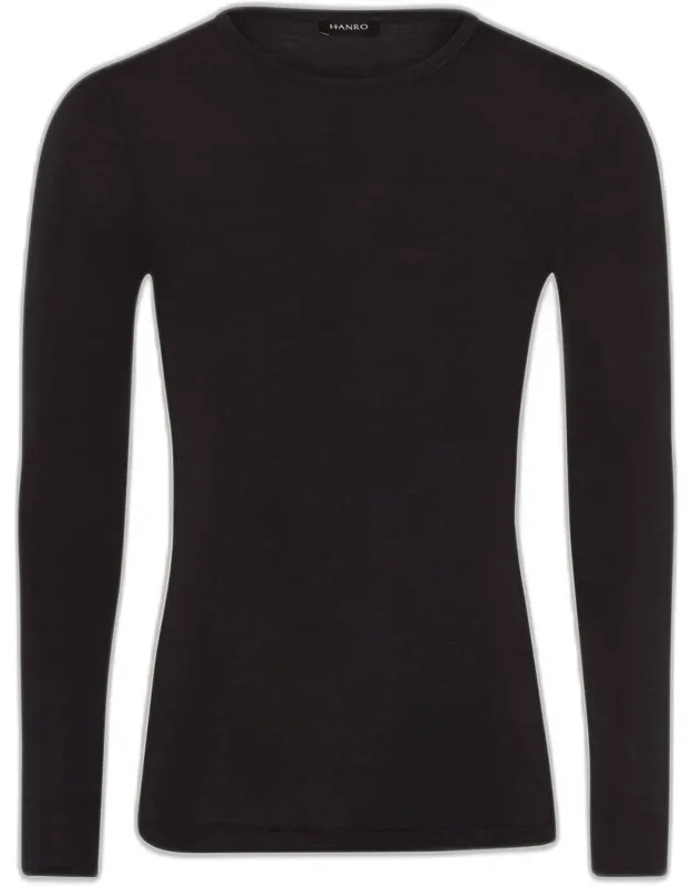 Silk Long-sleeve Shirt