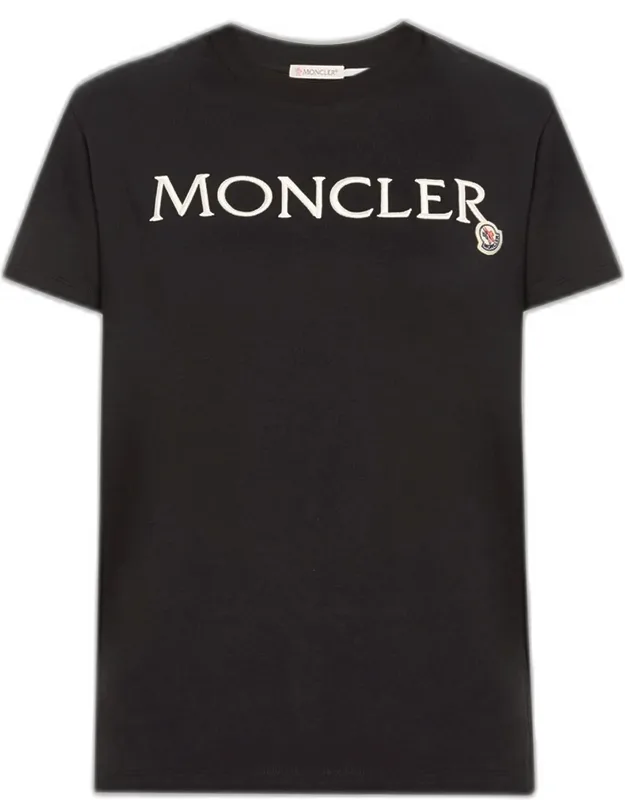 Embroidered Logo Short-sleeve T-shirt With Crew Neckline And Relaxed Fit