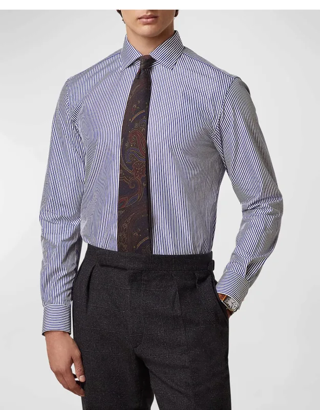 Aston Bengal Striped Dress Shirt