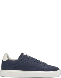 Nubuck Calfskin Low-top Sneakers