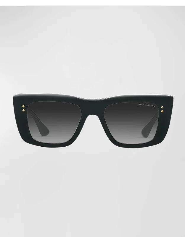 Mahine Acetate Rectangle Sunglass
