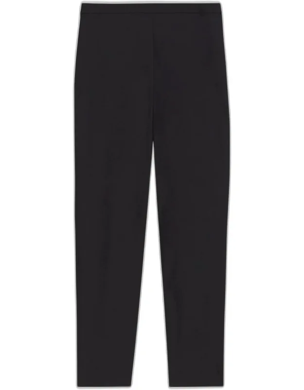 Slim Cropped Stretch Pants