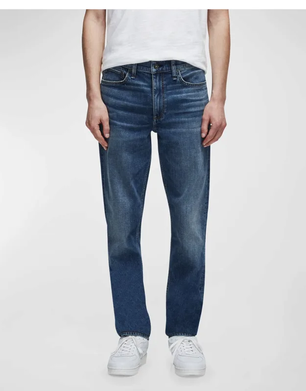 Fit 2 Authentic Stretch Jeans Regular Rise Full Length Slim Fit