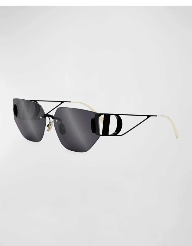30montaigne B3u Rimless Butterfly Sunglasses
