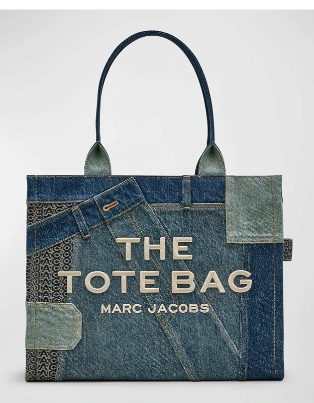 The Deconstructed Denim Tote Bag