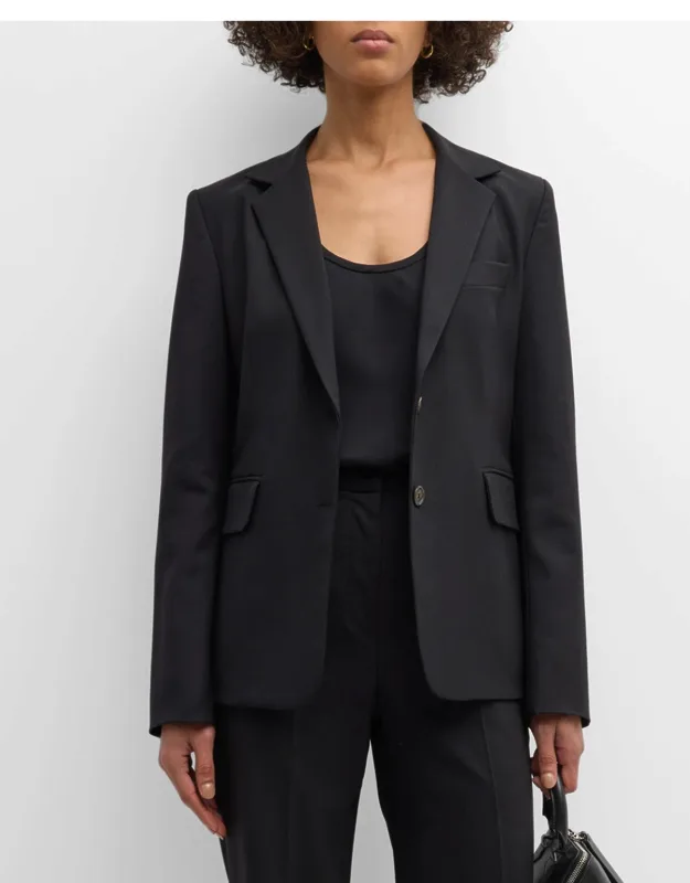 Copain Single-breasted Seasonless Wool Blazer