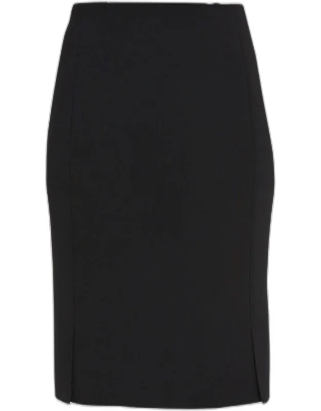 Knee-length Pencil Skirt