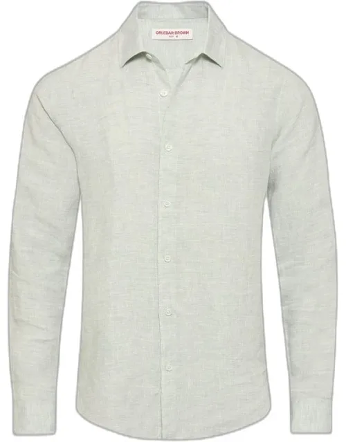 Tailored Fit Classic Collar Linen Shirt