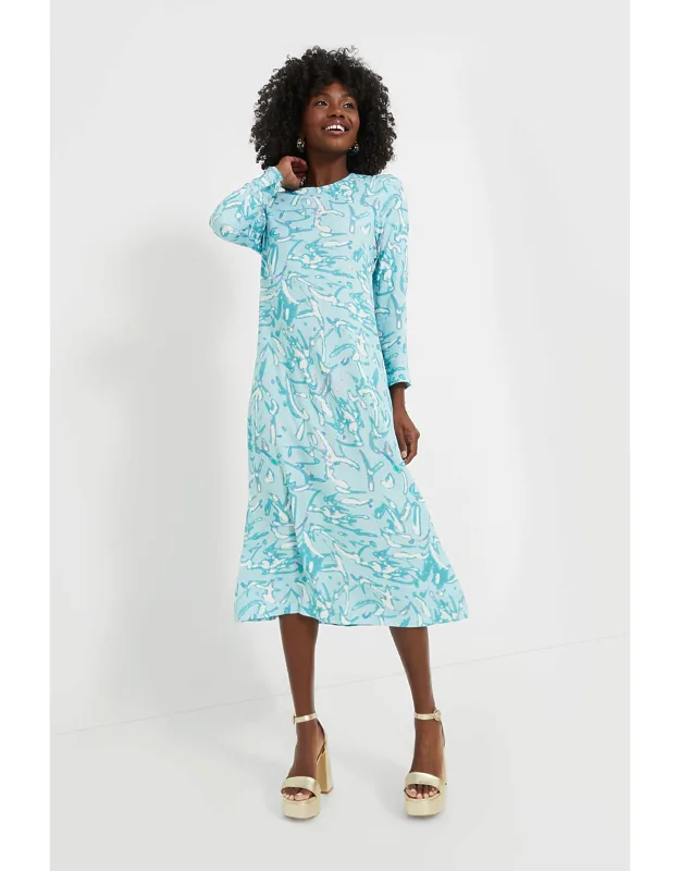 Abstract Hattie Midi Dress