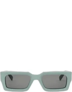 3-dot Acetate Rectangle Sunglasses