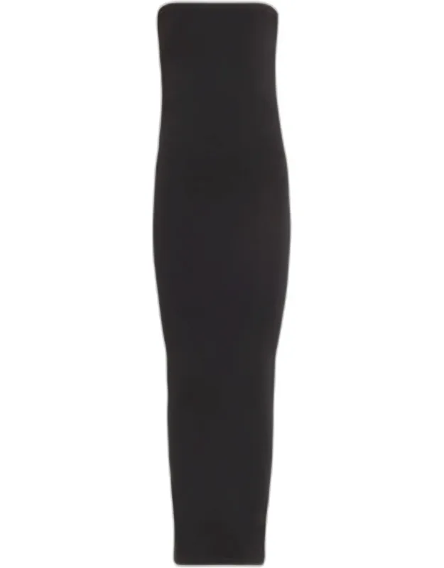 Strapless Convertible Midi Tube Dress