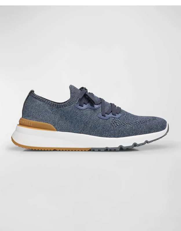 Melange Knit Runner Sneakers