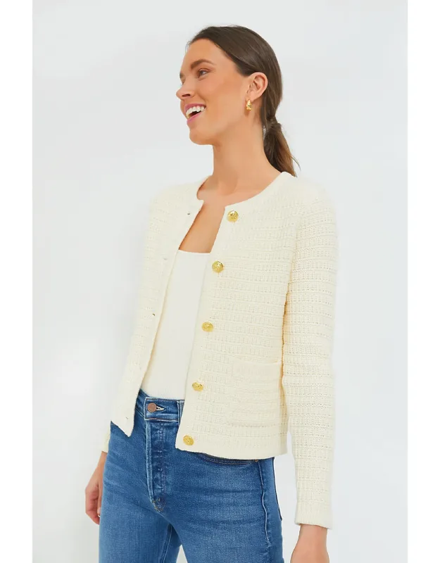 Woven Cardigan