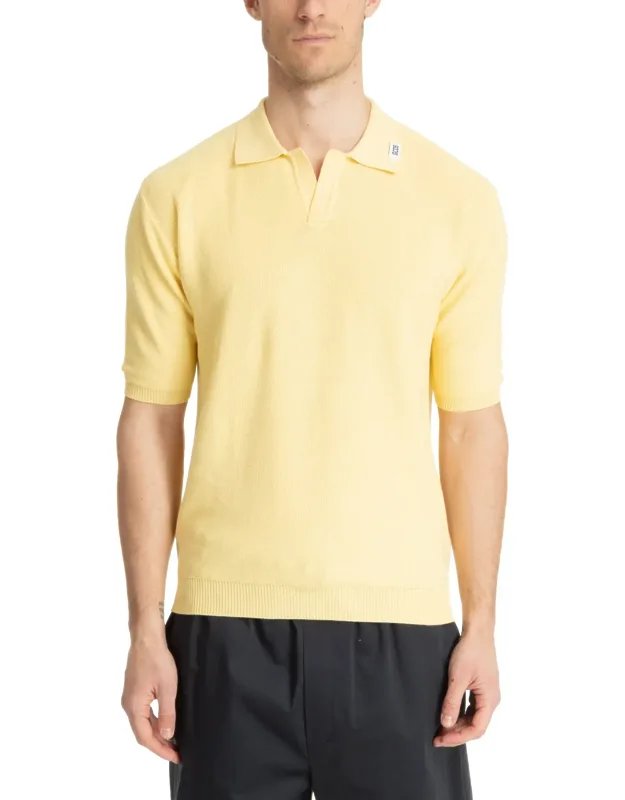 Knit Polo Shirt