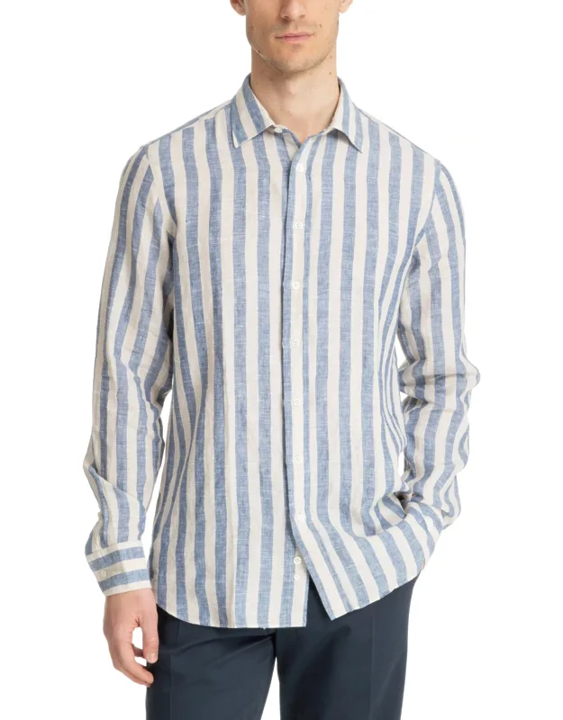 Shirt, Stripes, Multicolour, New With Tags