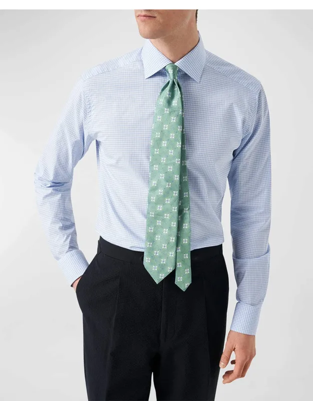 Contemporary Check Elevated Poplin Shirt