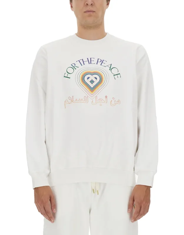 Sweatshirt With Logo, Regular Fit