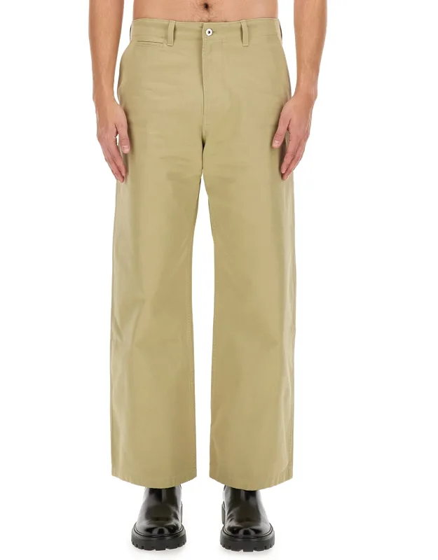 Straight Leg Pants Made In Italy