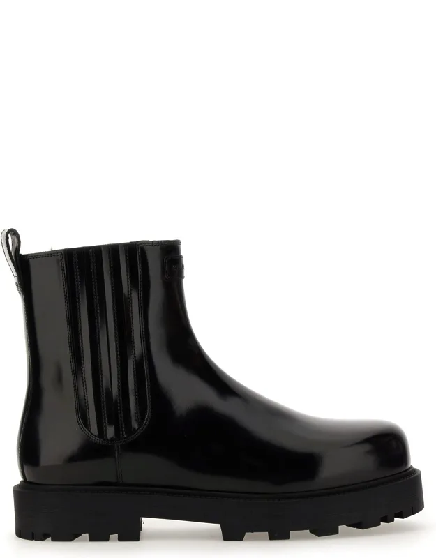 Givenchy Leather Boot Made In Italy