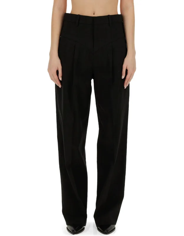 Pants "staya" Made Of Hemp And Viscose