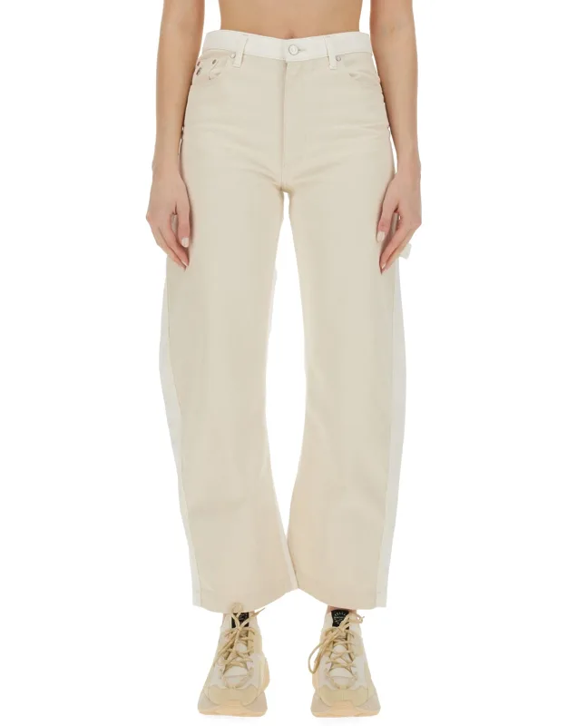 Utility Jeans With Banana Leg