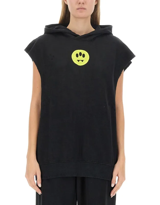 Sweatshirt With Logo, Regular Fit, Made In Italy