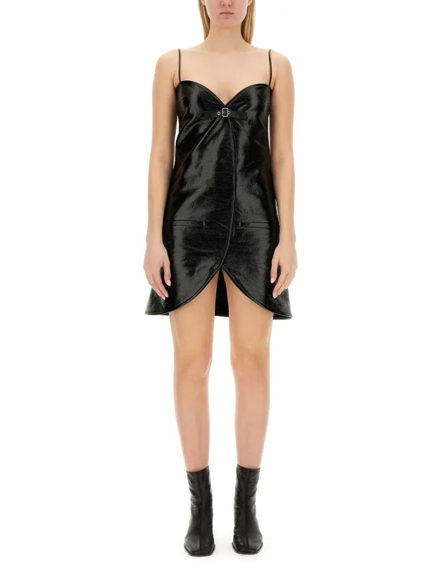 Courreges "ellipse" Dress Regular Fit Fabric