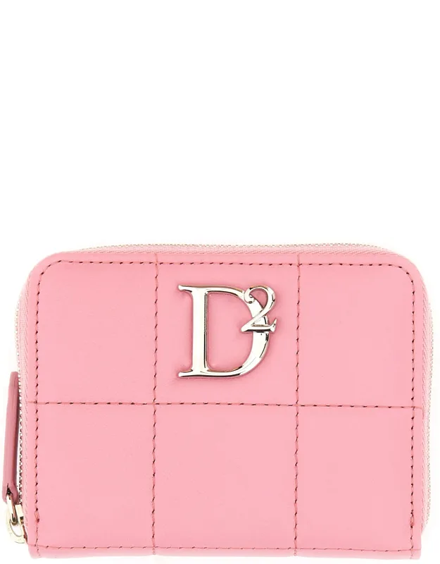 Wallet With Logo, 100% Leather Made In Italy