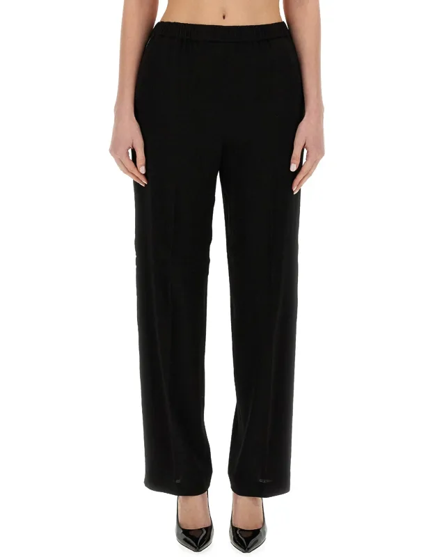 Viscose Pants Made In Italy